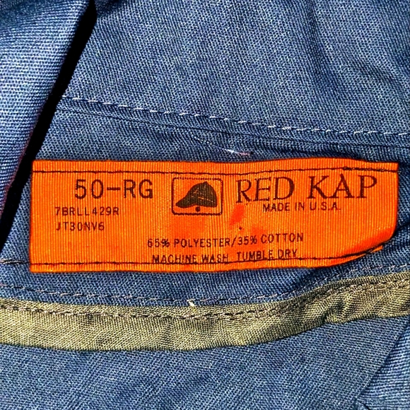 Vintage 70s New Red Kap Workwear Company Employee Jackets x2 - Picture 7 of 8
